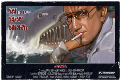 Jaws alternative movie poster.