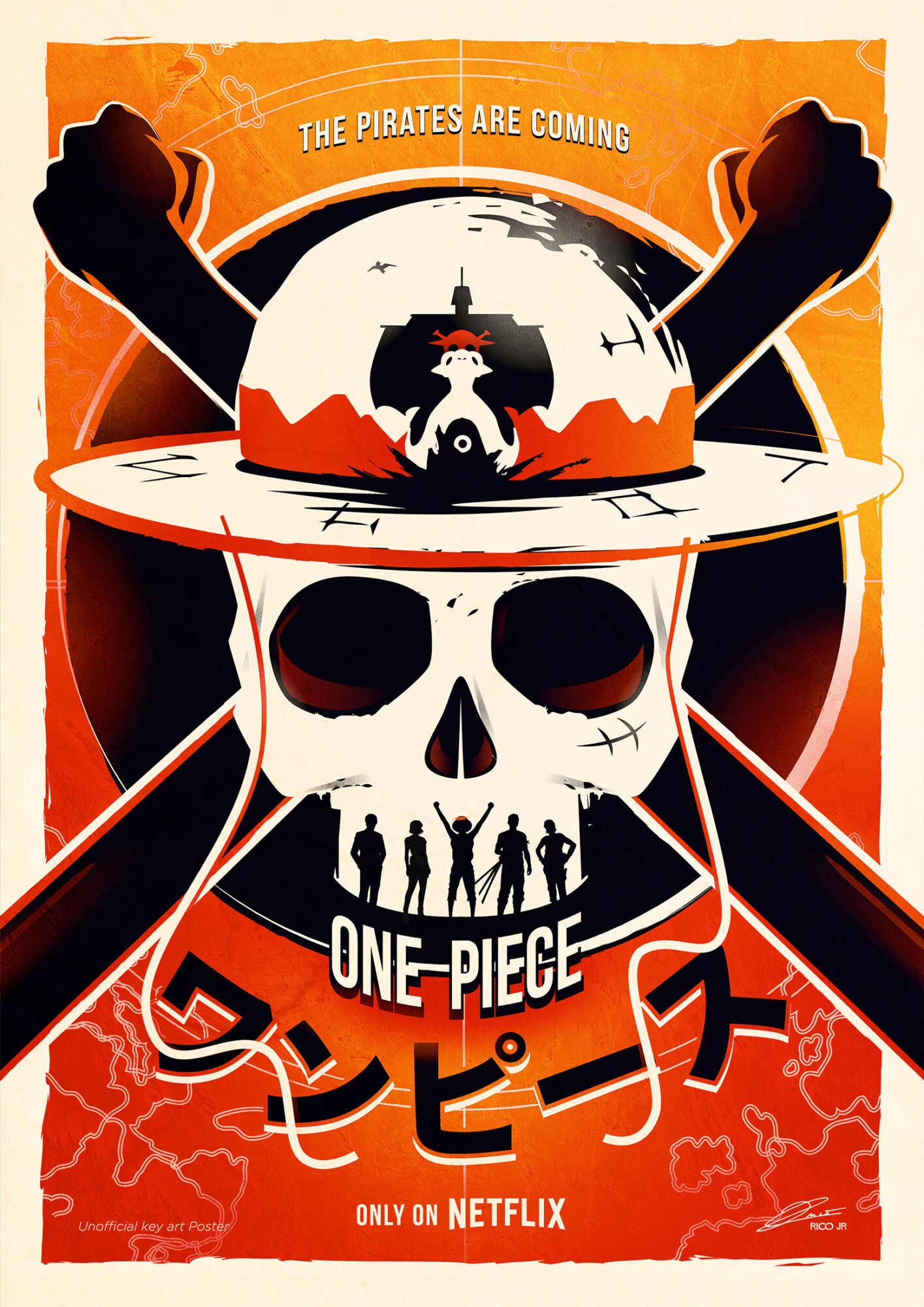 New One Piece Netflix poster : r/OnePiece