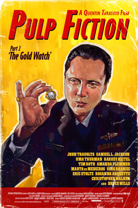 Pulp Fiction alternative movie poster