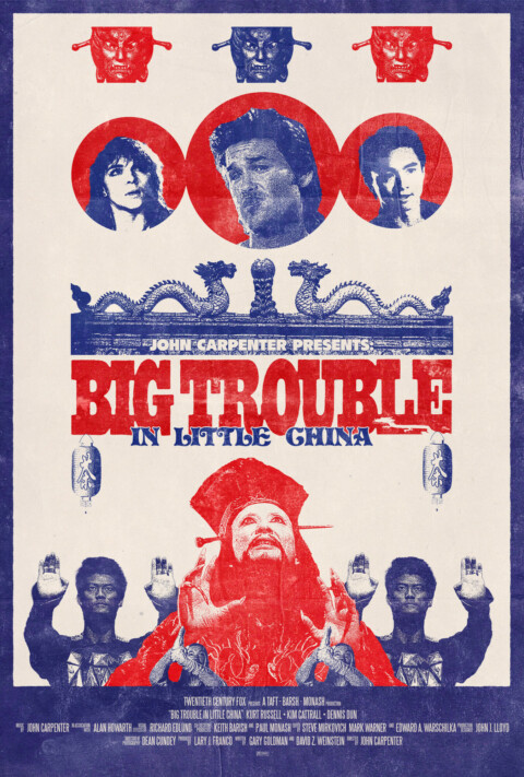 Big Trouble in Little China (1986) directed by John Carpenter