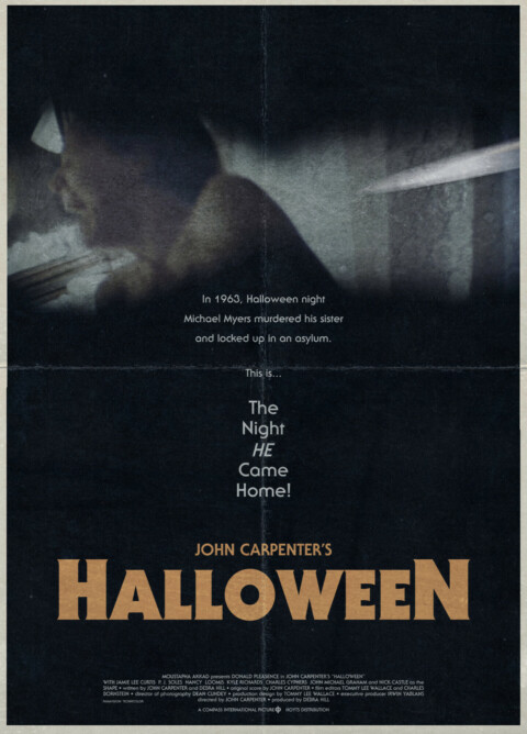 Poster work for “Halloween”
