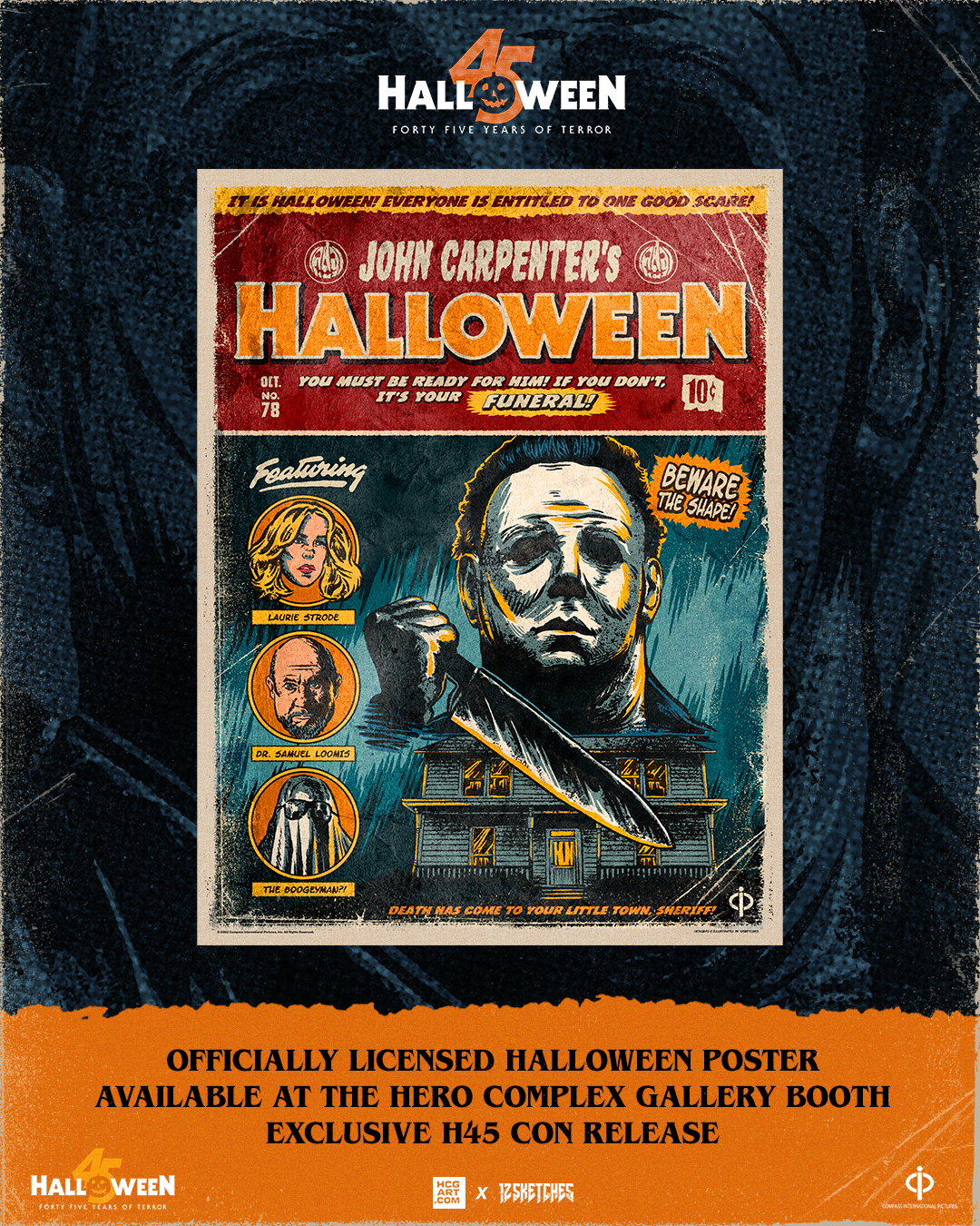 John Carpenter’s Halloween (1978) – officially licensed
