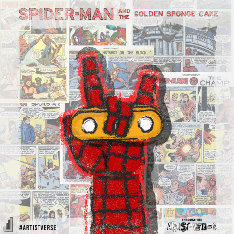 Across the Artist-Verse – Spider-Man and the Golden Sponge Cake