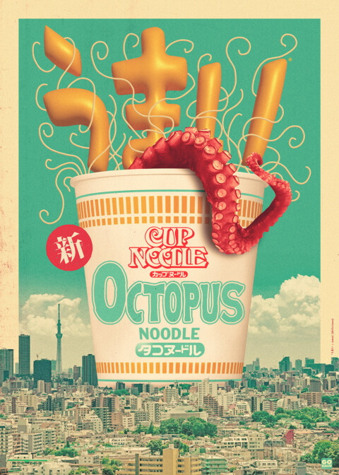 Octopus Noodle