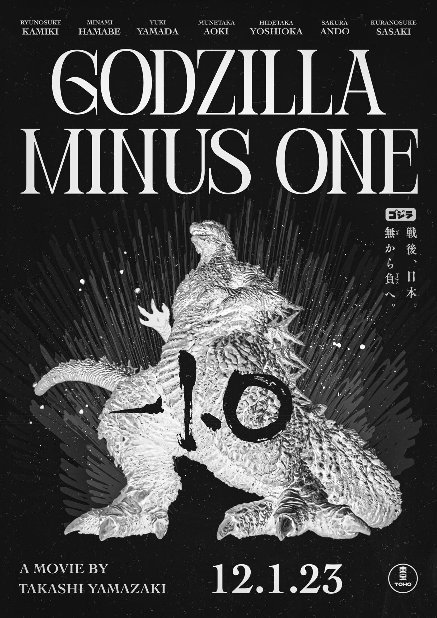Godzilla Minus One 2023 Hindi (HQ Dub) 720p DVDScr 1.1GB Download