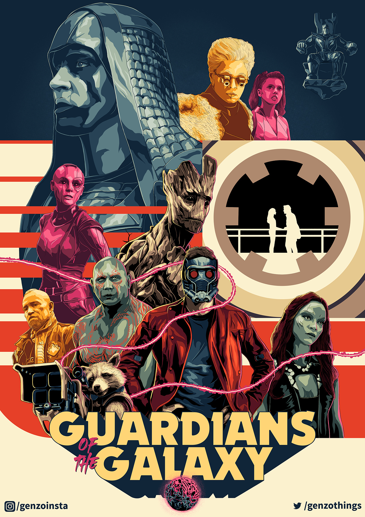 Guardians Of The Galaxy (2014) | Genzo | PosterSpy