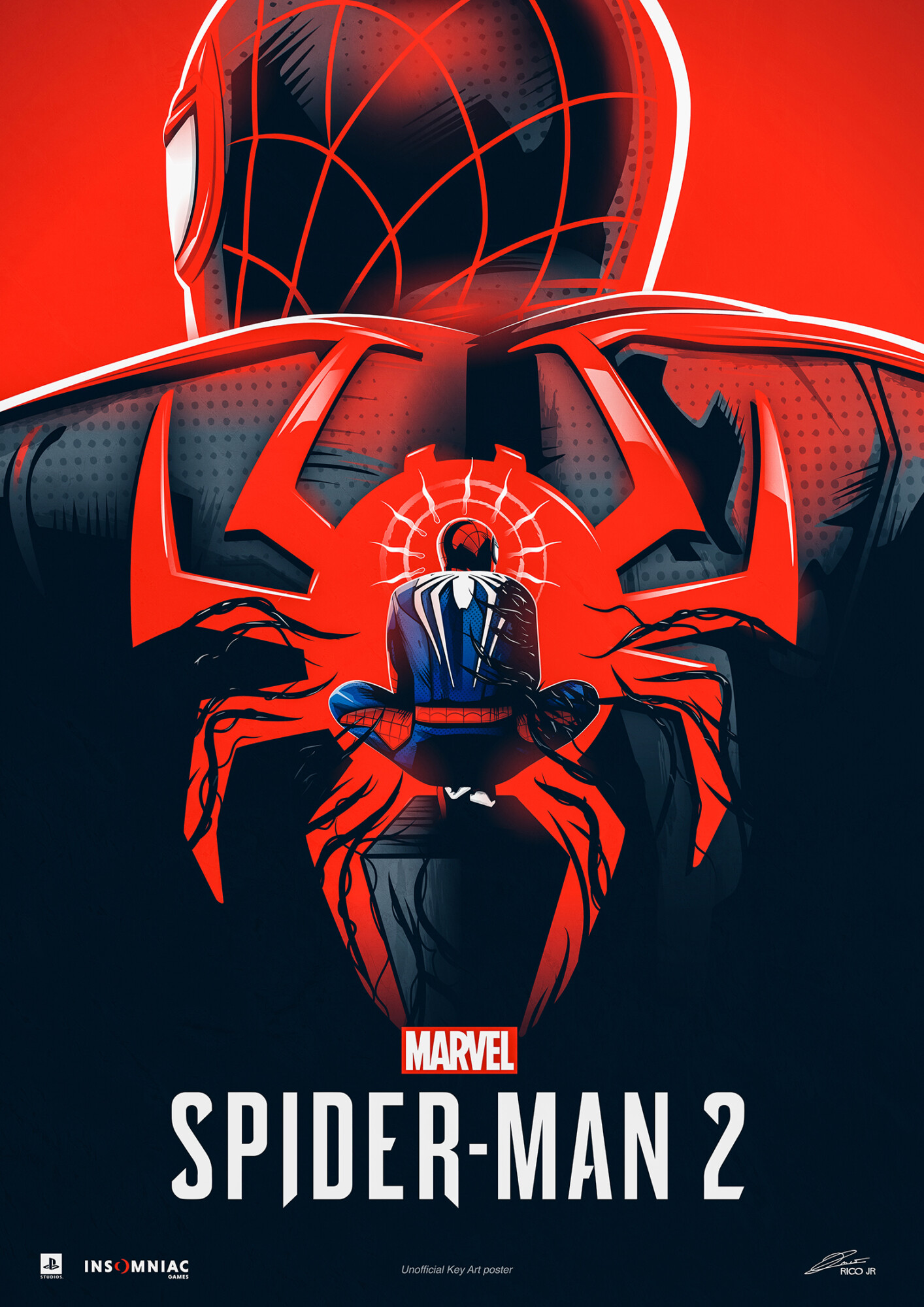 Marvel’s Spider-Man 2 (Game) Poster Art