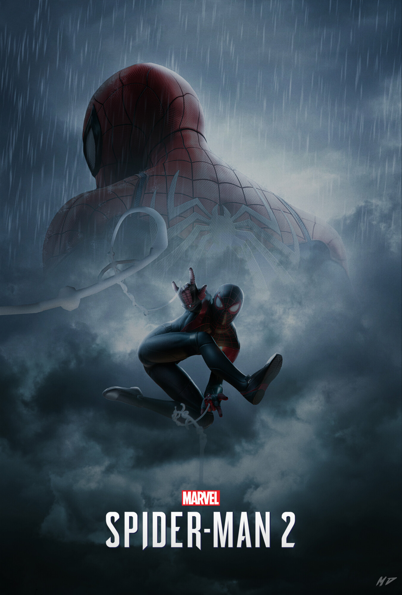 Spider-Man 2 (ps5) Alt Poster, Michael Dons
