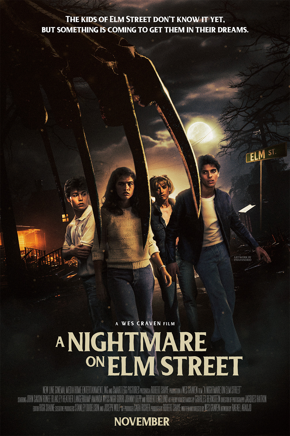 A Nightmare On Elm Street (1984) Alternative Poster