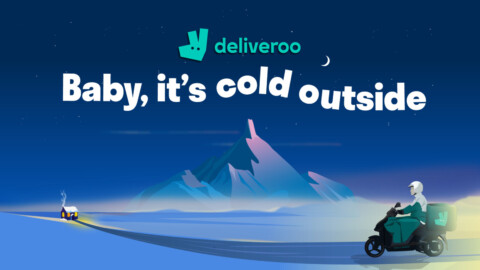 Deliveroo – personal project combining advertising and vector illustration