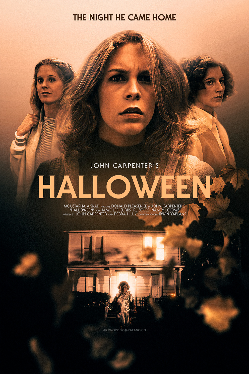 Halloween (1978) Cast Poster