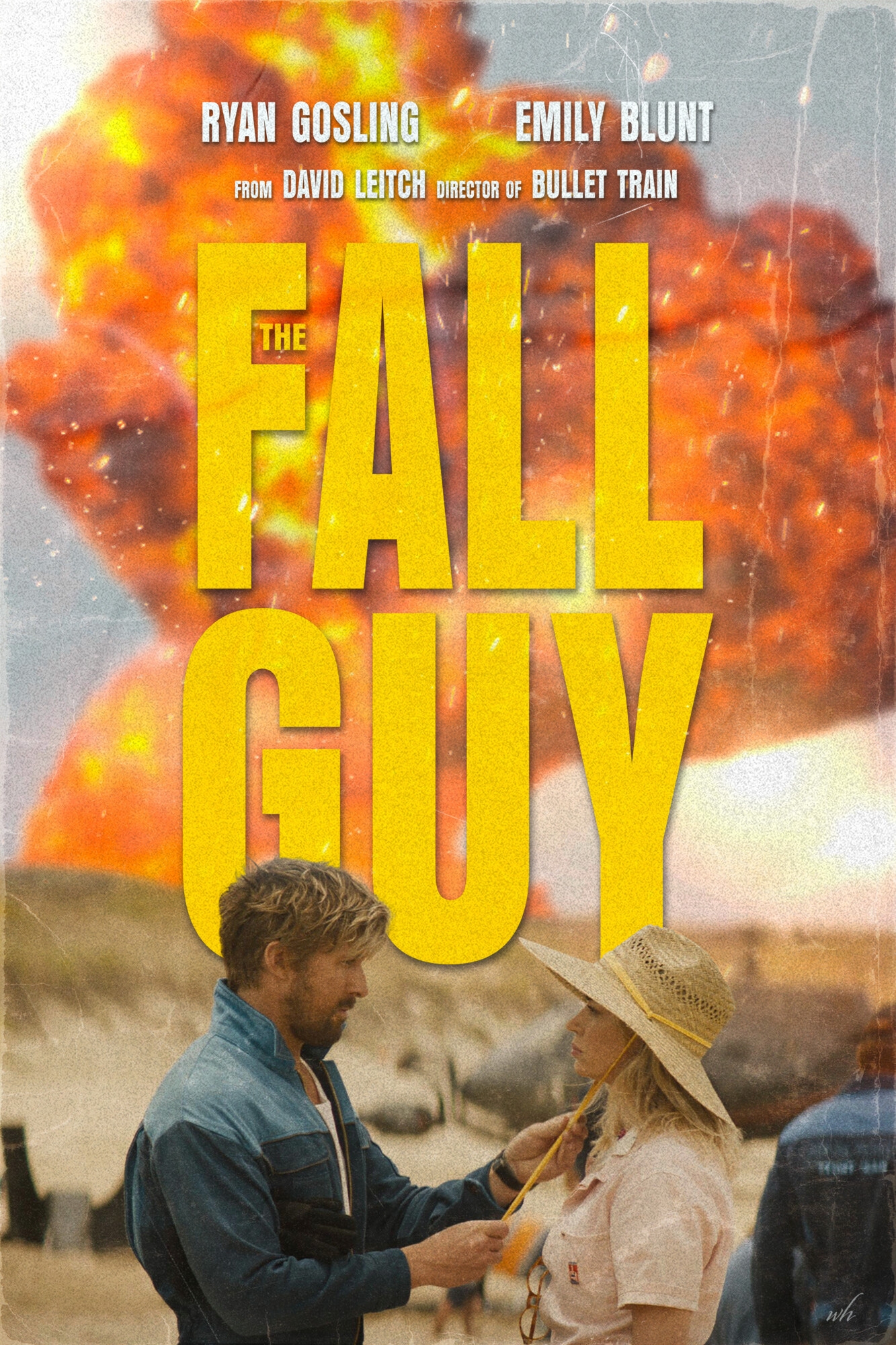 The Fall Guy (2024) Poster By Wesley Hobbs