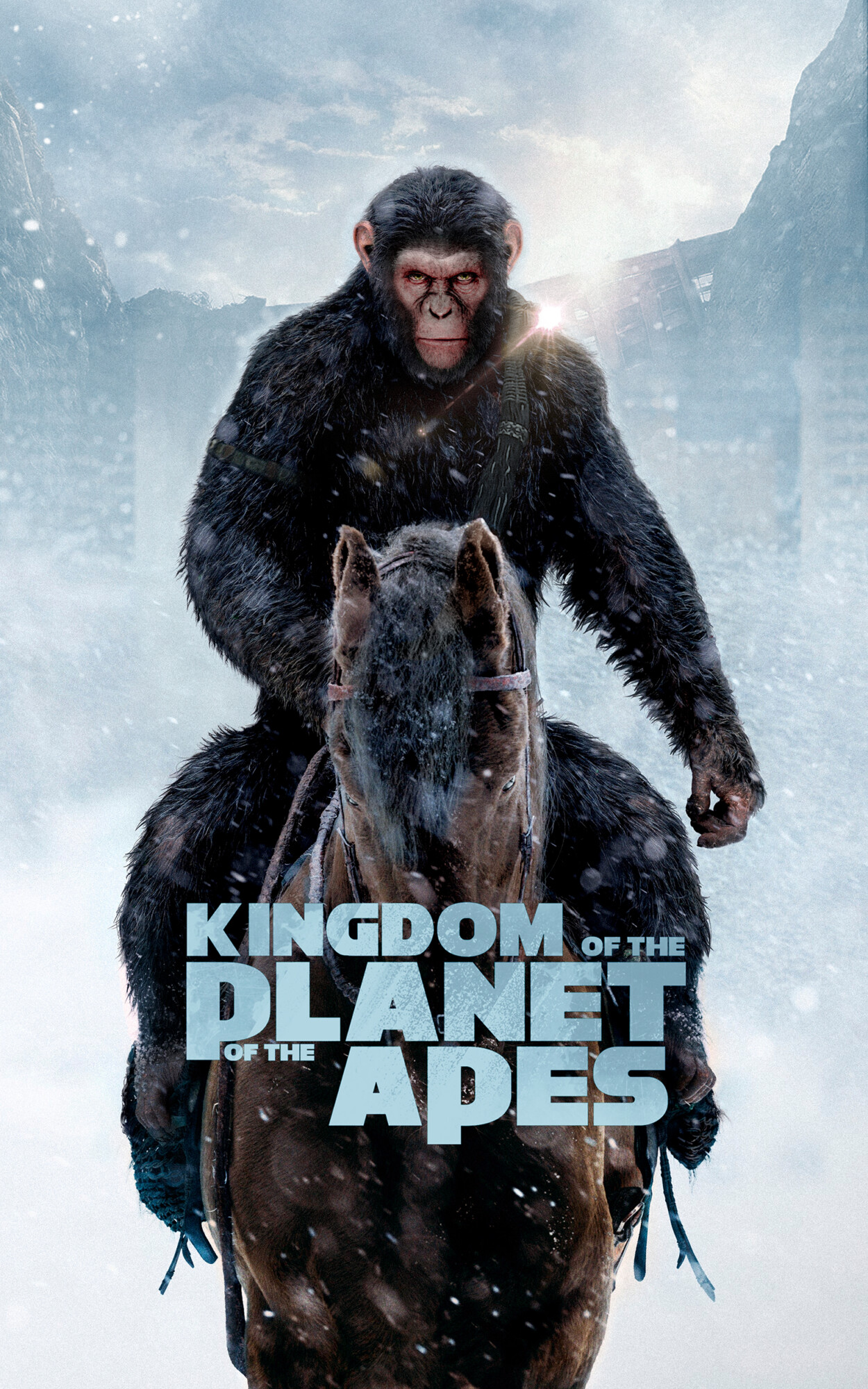 Kingdom Of The Of The Apes 2024 Poster Meara Marcela