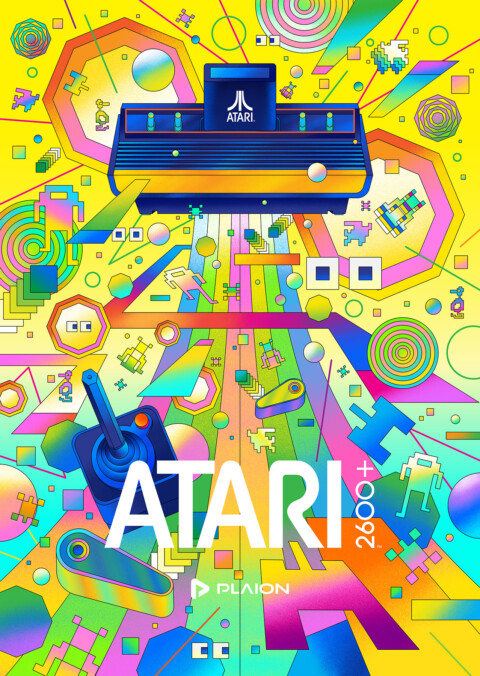 Atari 2600 Plus Poster