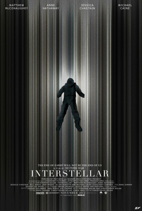 Interstellar tribute poster.
