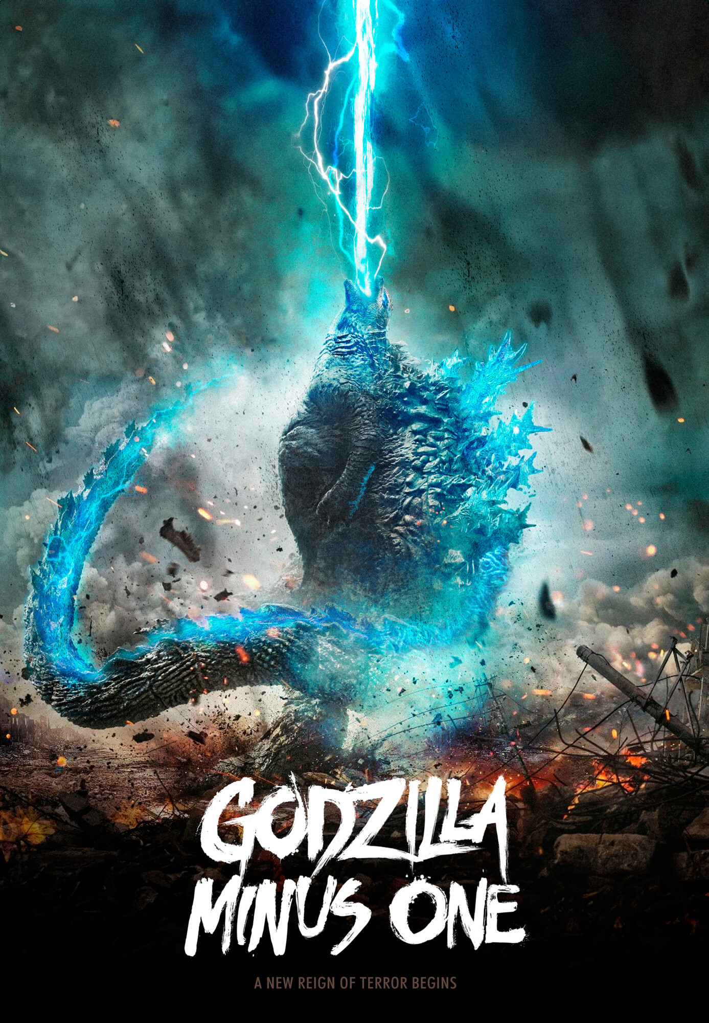 Godzilla Minus One | Poster By Grievity