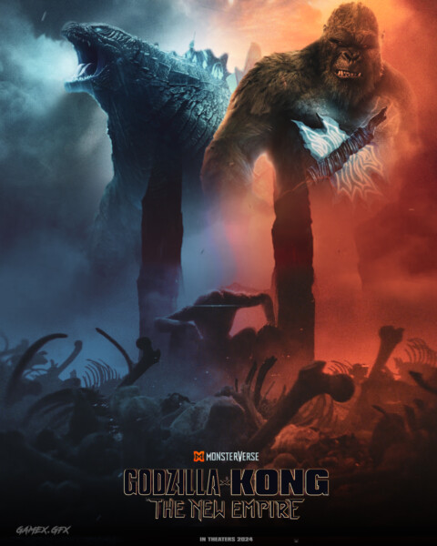 Godzilla x Kong: The New Empire Custom poster
