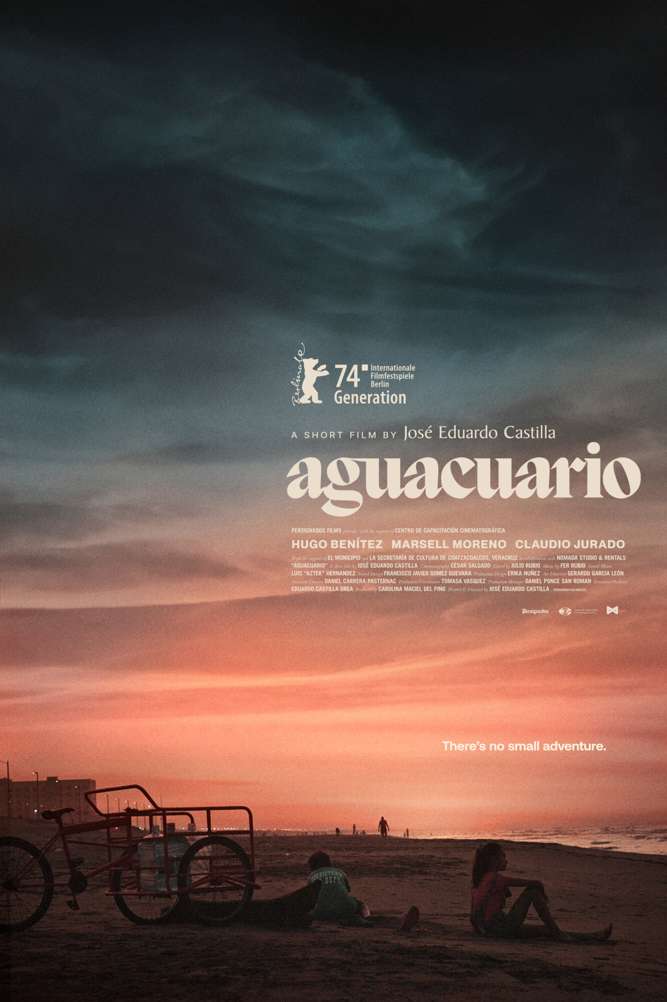 Aguacuario | La Berlinale Official Announcement Poster By Aleks Phoenix