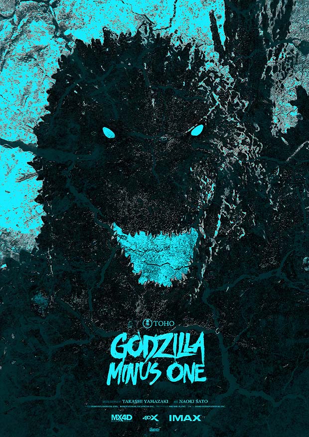 Godzilla Minus One (2023) | Poster By TheImaginativeHobbyist