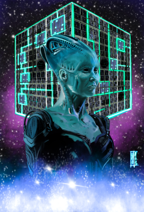 Star Trek Picard- Borg Queen