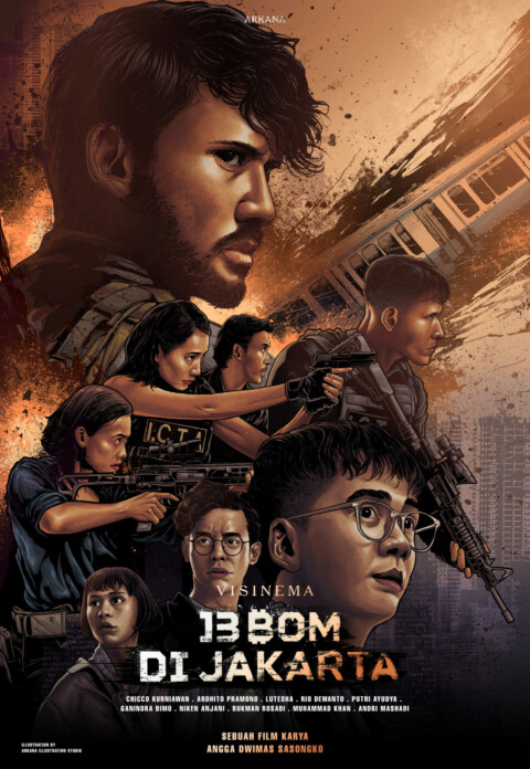 13 Bom di Jakarta Alternative Poster