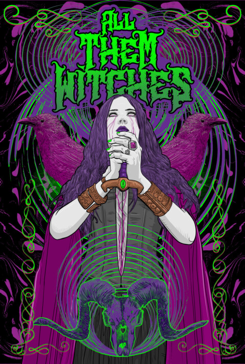 All Them Witches Sample Gig Poster 1