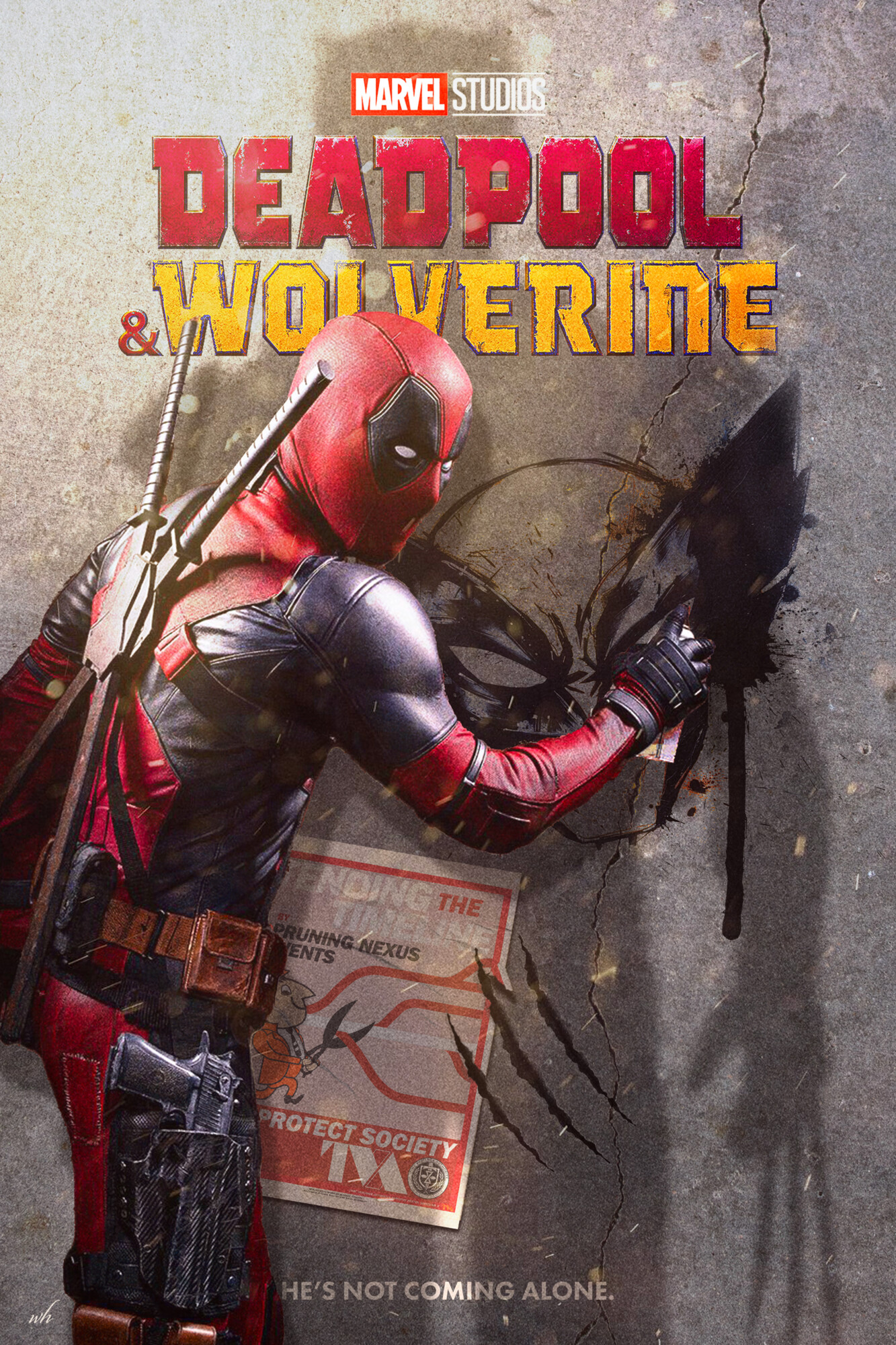 Deadpool & Wolverine (2024) | Poster By Wesley Hobbs