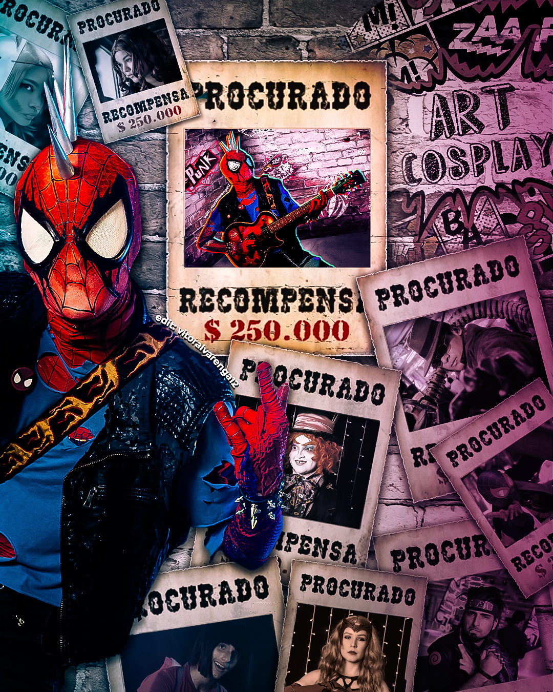 Spider-Punk being wanted