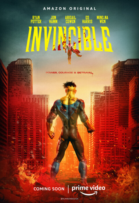 INVINCIBLE (live-action concept poster)