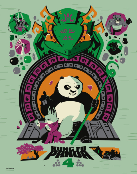 Kung Fu Panda 4 Alt Movie Poster