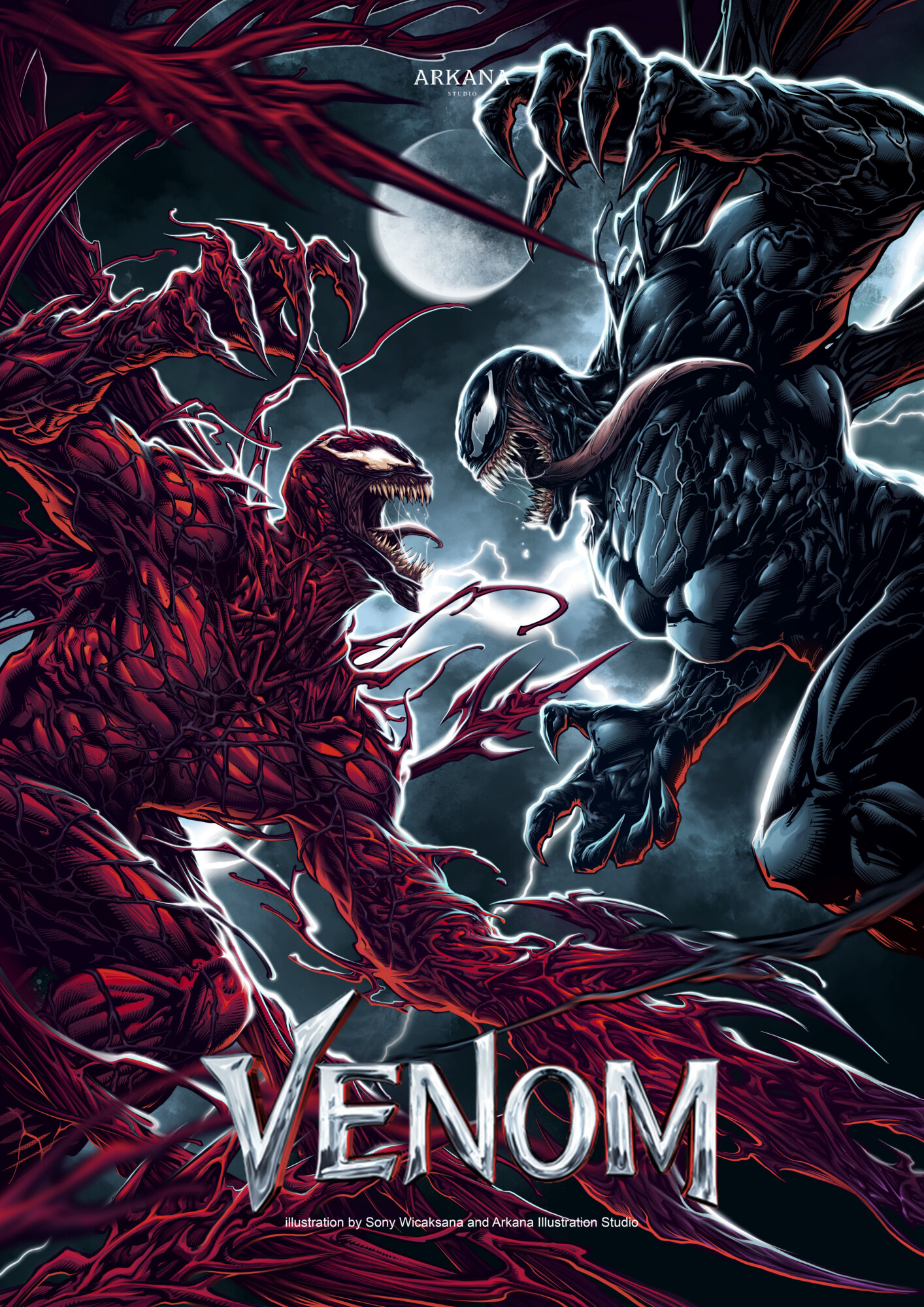Venom vs Carnage Alternative Movie Poster