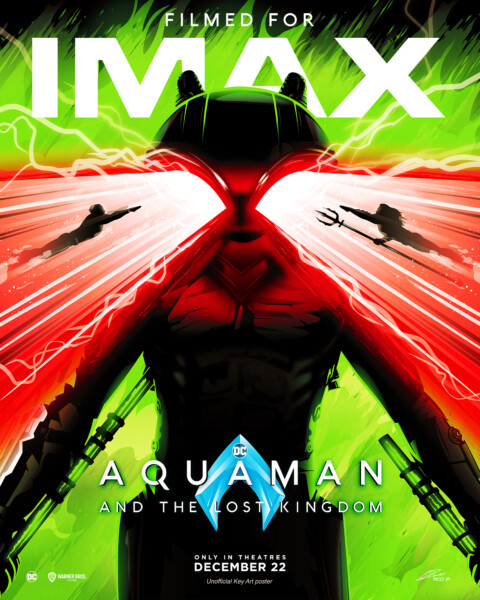 DC AQUAMAN 2 (IMAX Special) Poster Art