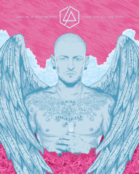 Chester Bennington, Linkin Park Tribute Poster