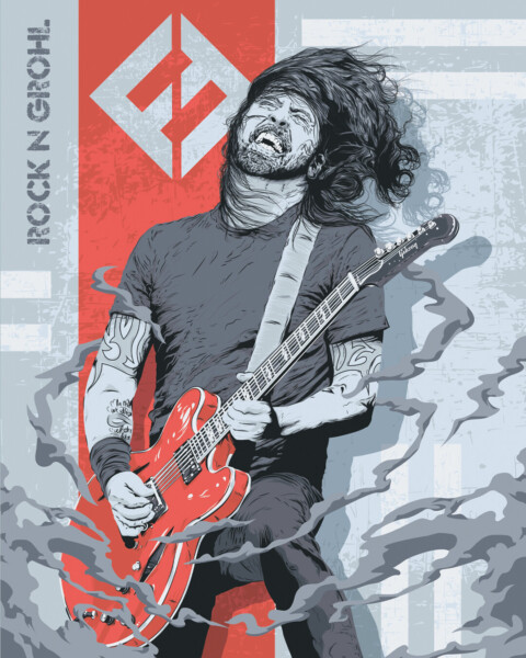 Dave Grohl (Foo Fighters) Fan Art