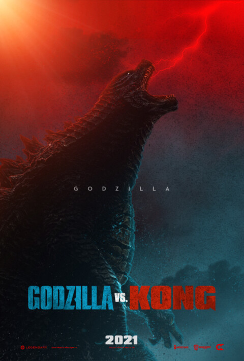 Godzilla vs Kong (2021) – Alternative poster (Godzilla version)