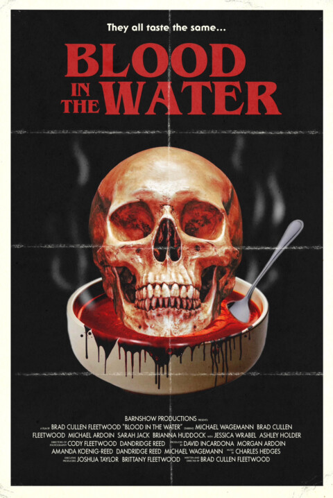 Blood in the Water film poster design