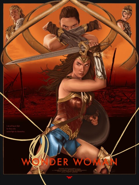 She will fight for those who can’t fight. Wonder Woman