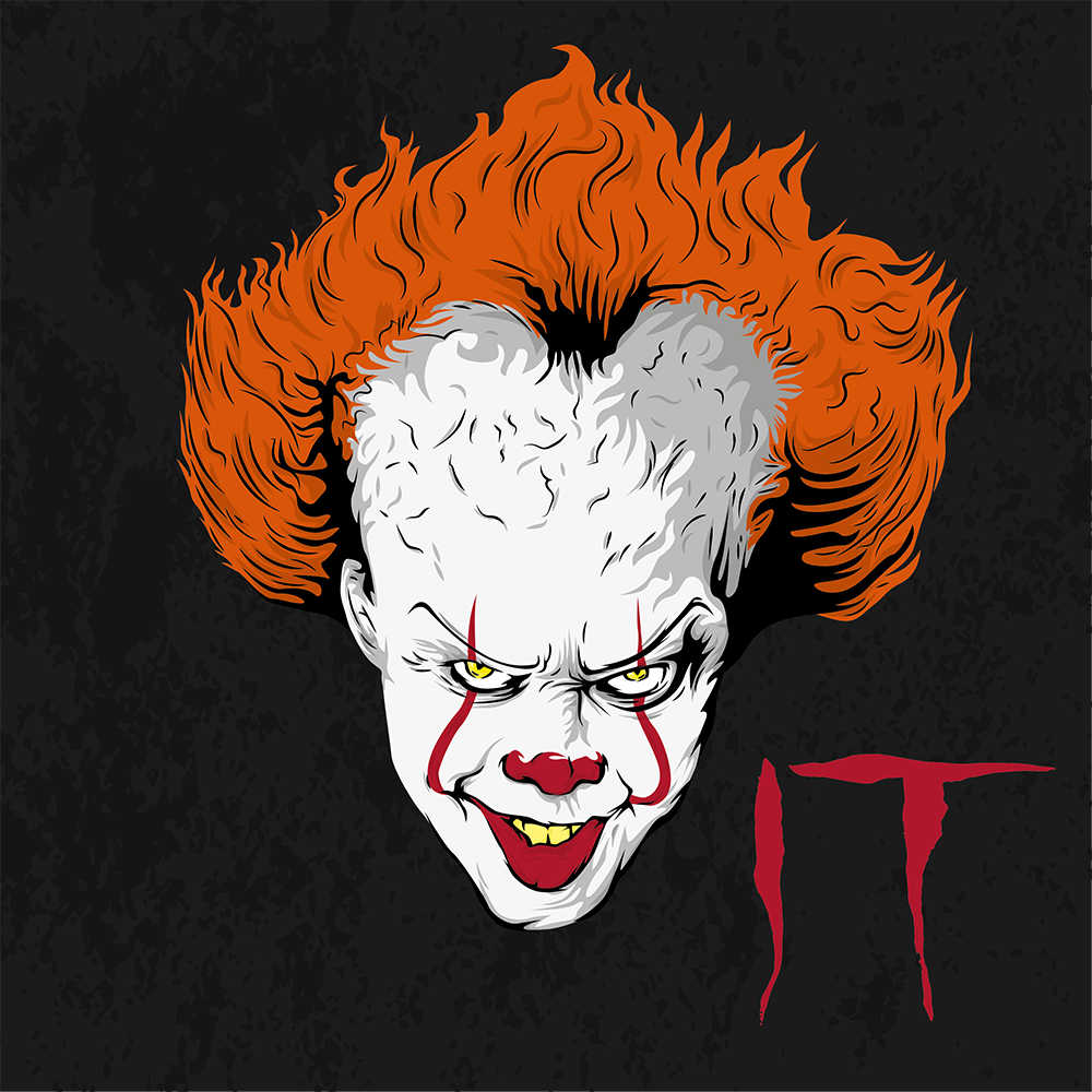 IT – Pennywise canvases