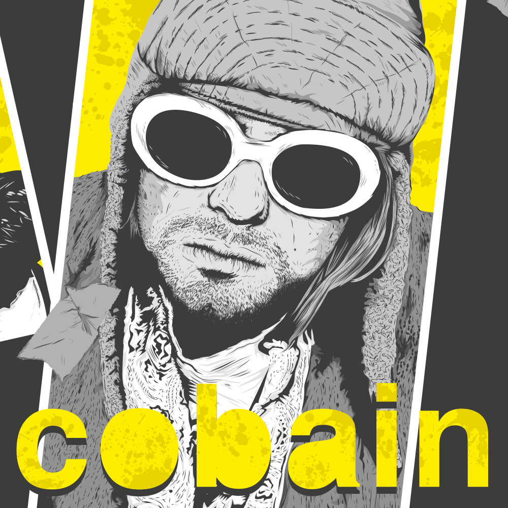 Kurt Cobain Poster
