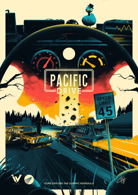 PACIFIC DRIVE Poster Art