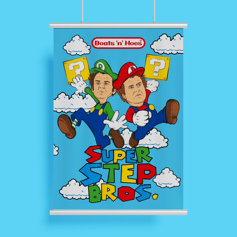 Super Step Brothers Poster