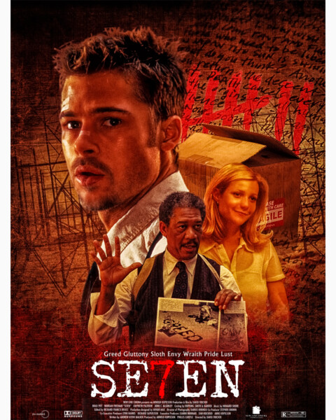 SEVEN (1995) Movie Poster