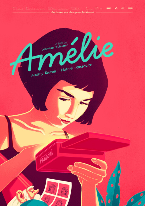 Amélie (2001) – Illustrated poster