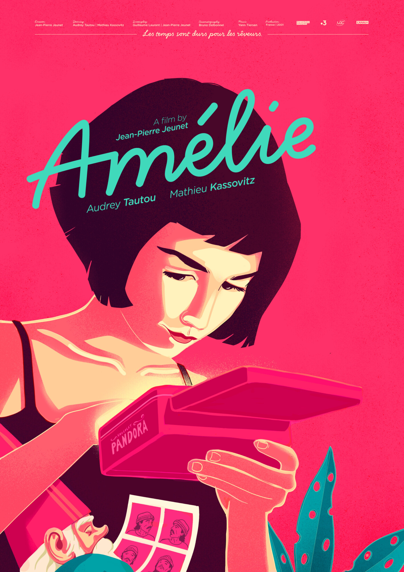 Amélie (2001) – Illustrated Poster | Poster By Salvador Pombo