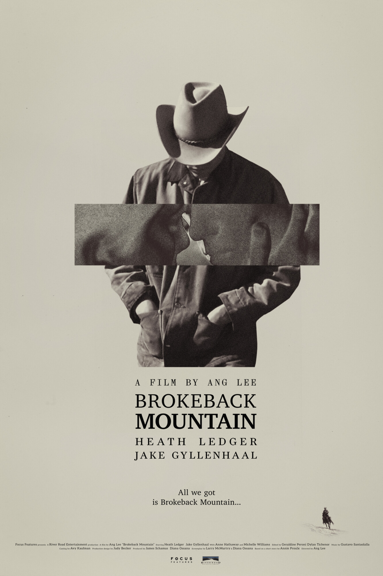 Brokeback Mountain (Dir. Ang Lee) | Poster By Aleks Phoenix