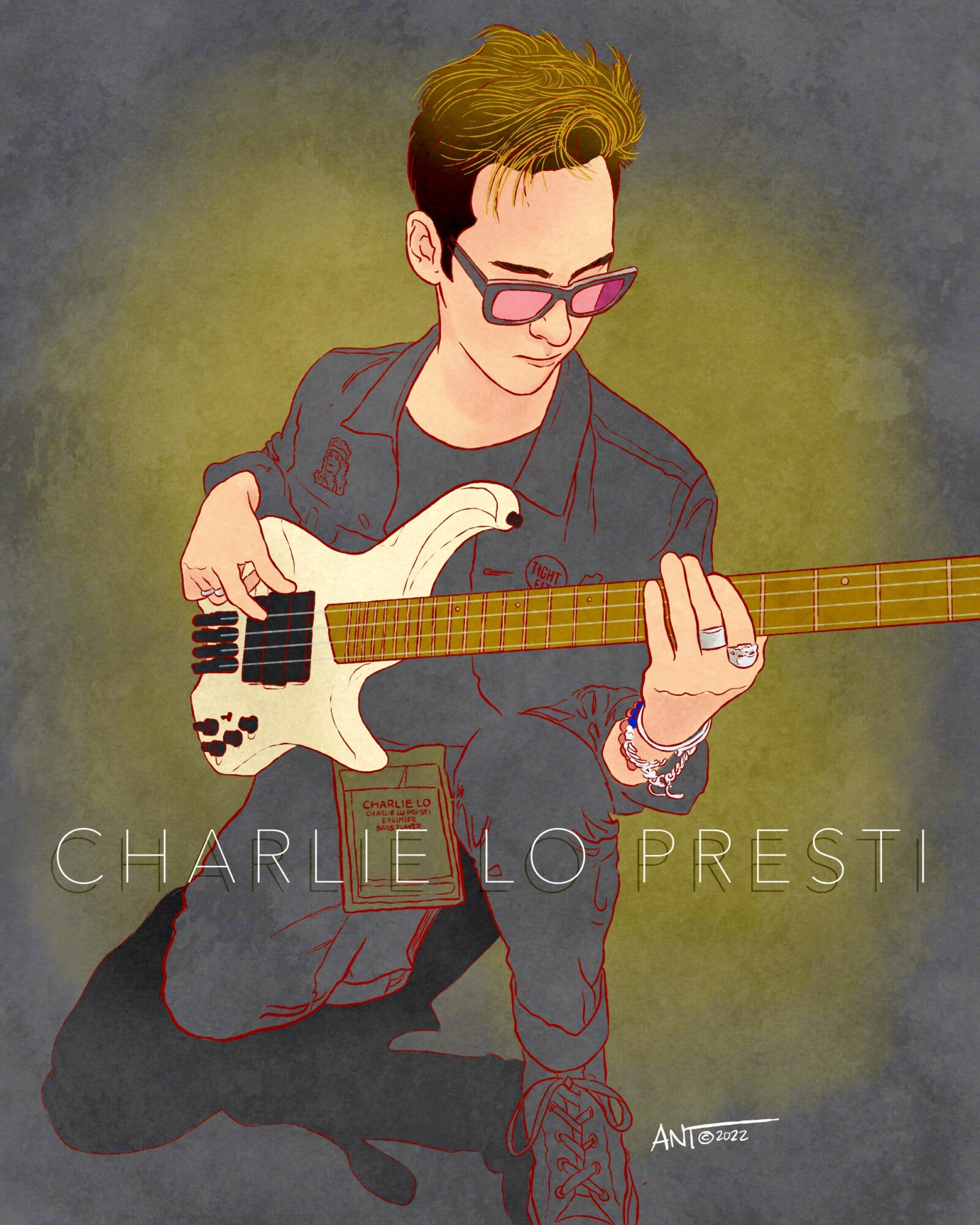 Charlie Lo Presti | Poster By Anthony Giaccone