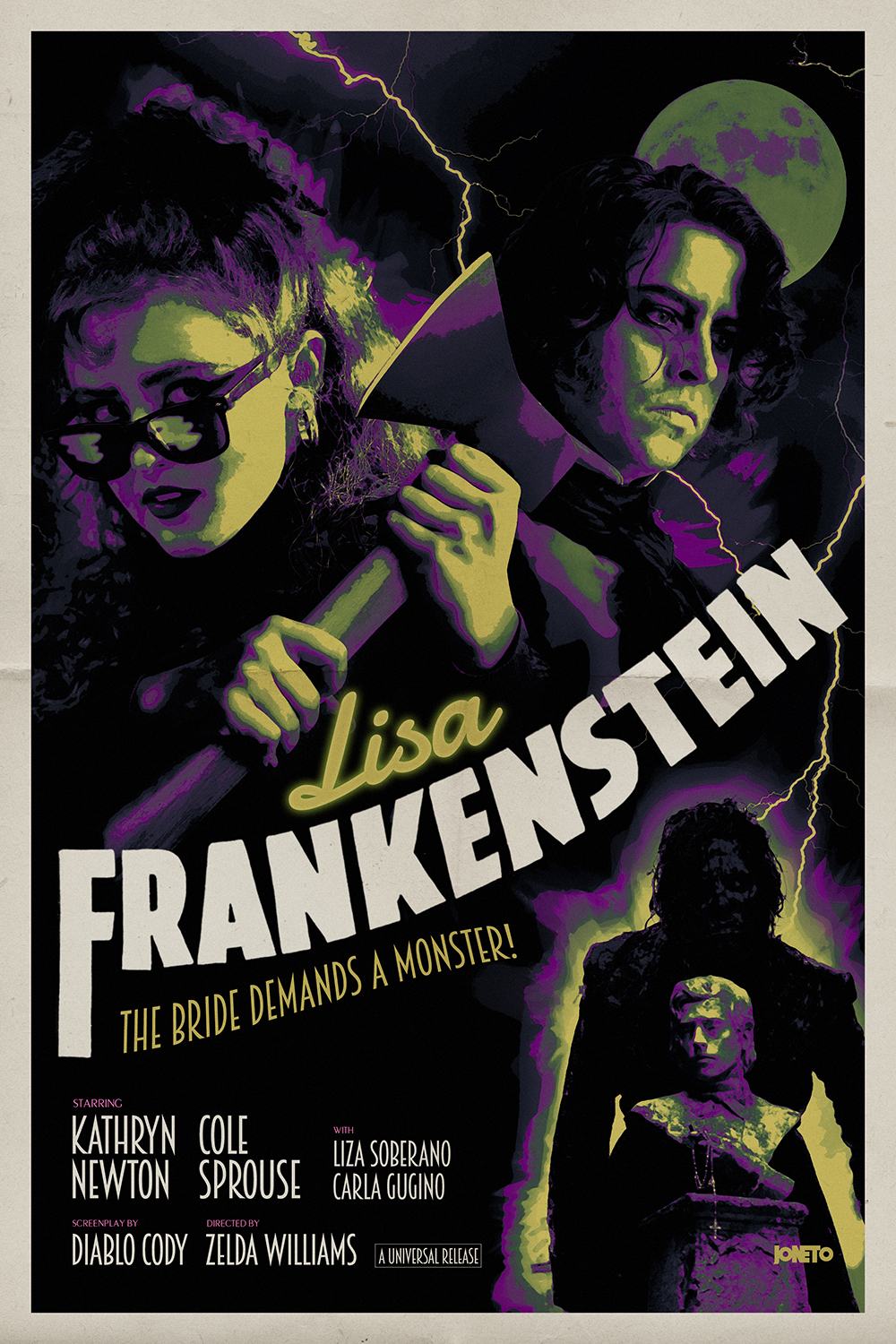 Lisa Frankenstein (2024) – Poster