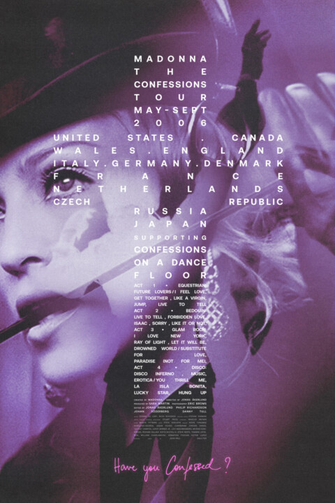 Madonna: The Confessions Tour | Poster By Aleks Phoenix