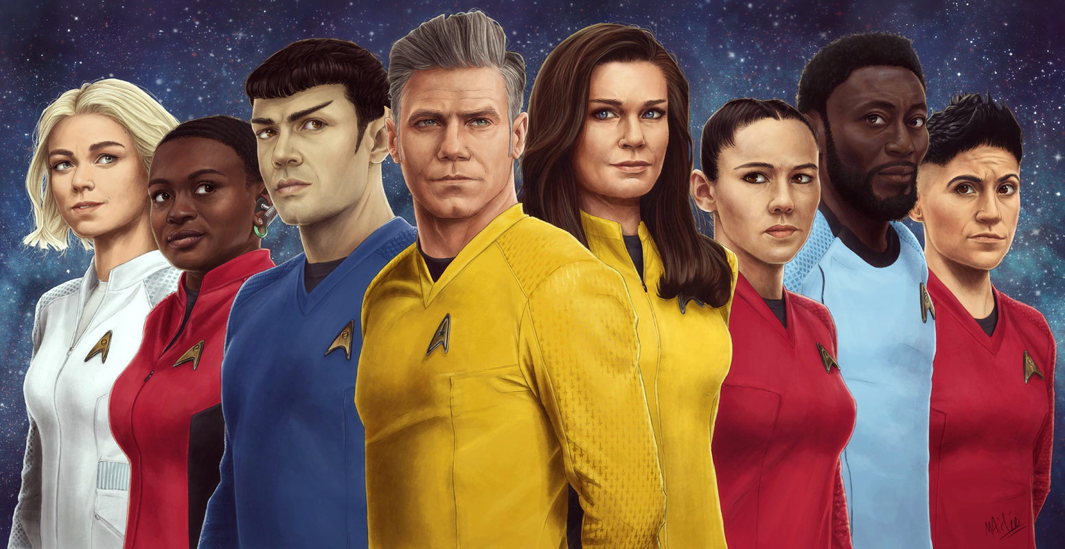 Star Trek Crew: SNW | Poster By MAirlie