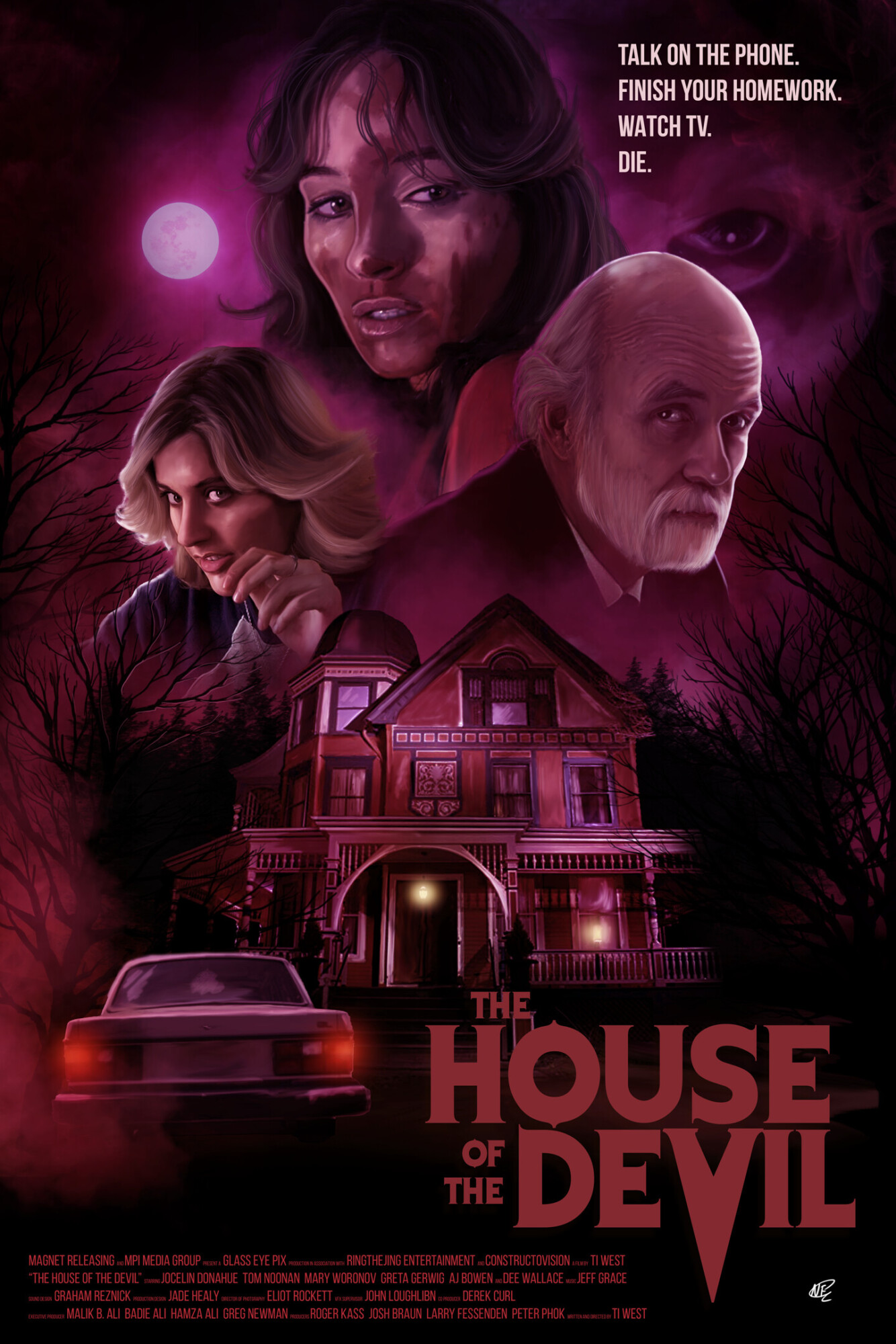 House Of The Devil | Poster By Neil Fraser Graphics